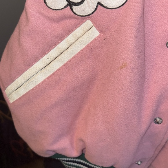 🏆 SALE 🏆 Swankaposh First Row leather varsity jacket-size medium - Picture 9 of 13